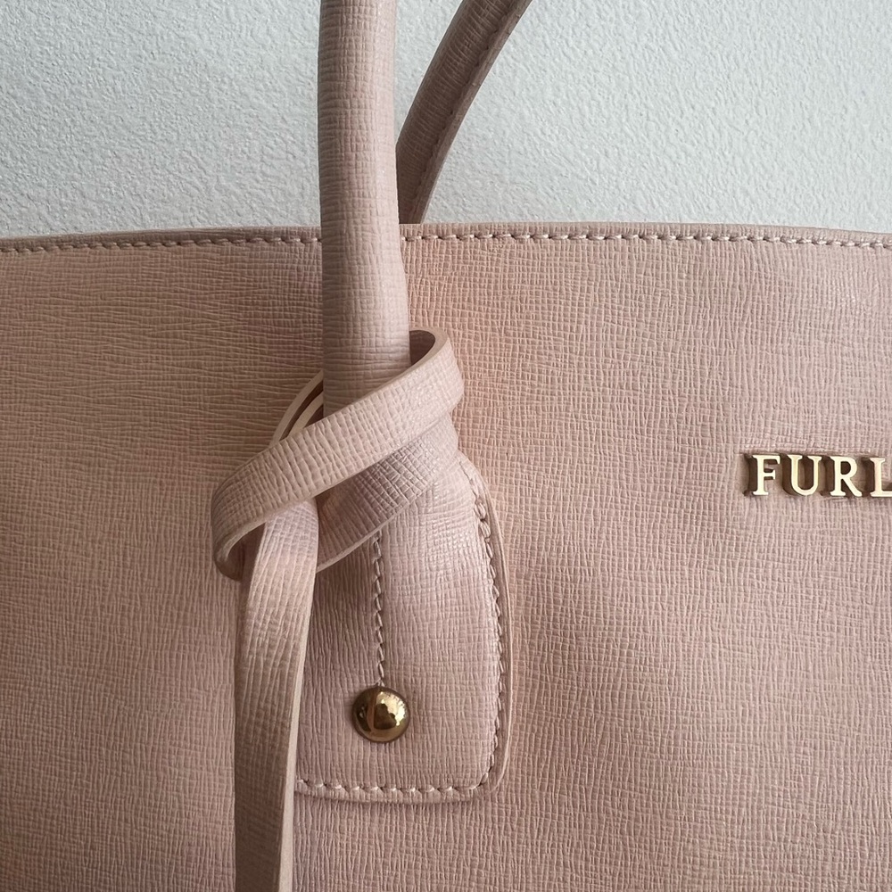 Furla Women's Blush Leather Tote - Picture 4 of 14